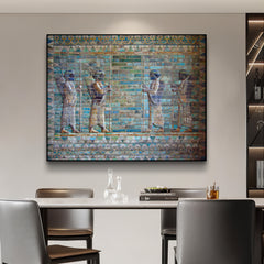 Darius Archers Frieze Porcelain Crystal Wall Art