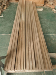 Solid Wood White Oak Slatwall Panel