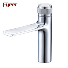 Fyeer Modern Chrome Bathroom Vanity Faucet - Northern Interiors