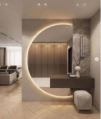 Half Moon LED Mirror - Northern Interiors