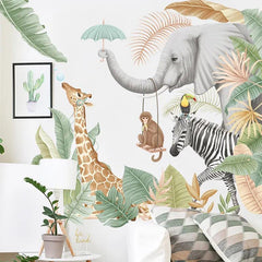Jungle Wall Stickers for kids room unisex - Northern Interiors