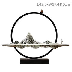 LED Misty Mountain Incense Burner Table Lamp - Northern Interiors
