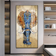 MAJESTIC Colorful Elephant Wall Art