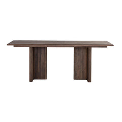 Linea Burnt Oak Dining Table - Northern Interiors