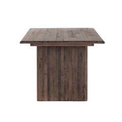 Linea Burnt Oak Dining Table - Northern Interiors