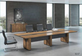 Luxury Rectangular Conference Table Set - Northern Interiors