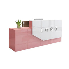 Marble Imitation Modern Reception Desk - Northern Interiors