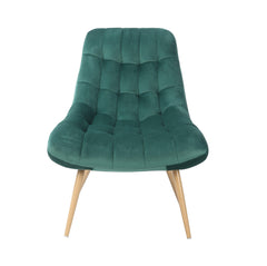 Melina Contemporary velvet Accent Sofa Chair - Northern Interiors