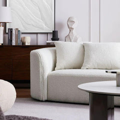 Modern Curve Fabric Sectional Sofa - Northern Interiors