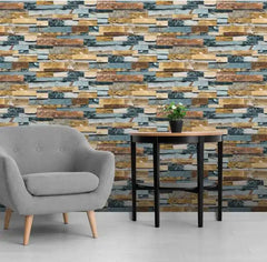 Modern Stone Pattern 3D Waterproof Wallpaper - Northern Interiors