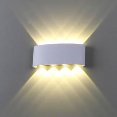 Oval Waterproof Modern Indoor Wall Light Sconce - Northern Interiors