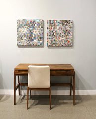 Remix Solid Wood Writing Desk - Northern Interiors