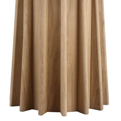 Sculpture Oak Round Dining Table - Northern Interiors