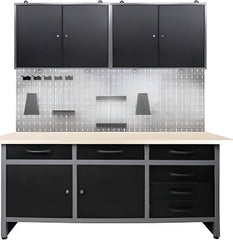 Fluorite Garage Tool Cabinet Set