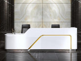 Slick Design Modern Reception Desk - Northern Interiors