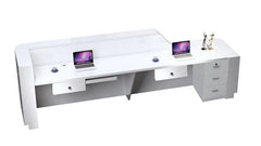 Slick Design Modern Reception Desk - Northern Interiors