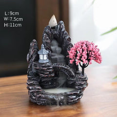 Smoke Pond Waterfall Incense Holder Decoration - Northern Interiors