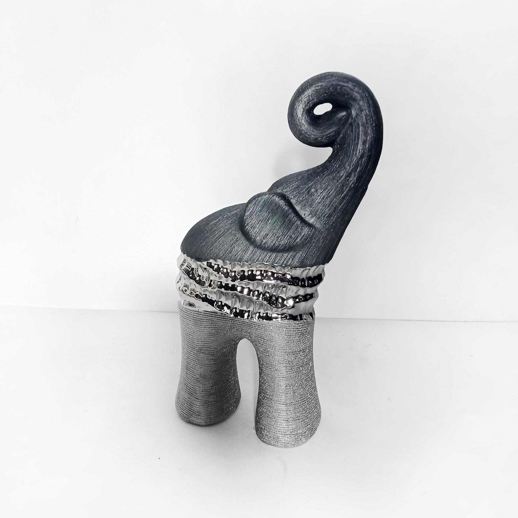 Sparkly Elephant Home Décor Animal Sculpture - Northern Interiors