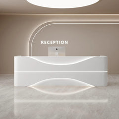 Vaughn Reception Desk with LED
