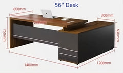 Maximilian Office Desk - Maple