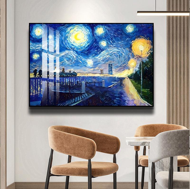 Van Gogh's Famous Starry Sky wall Art - Northern Interiors