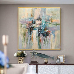 Vincenza Abstract Framed Oil Painting - Northern Interiors