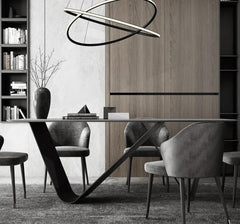 Melinda Gray Velvet Dining Chair - Northern Interiors