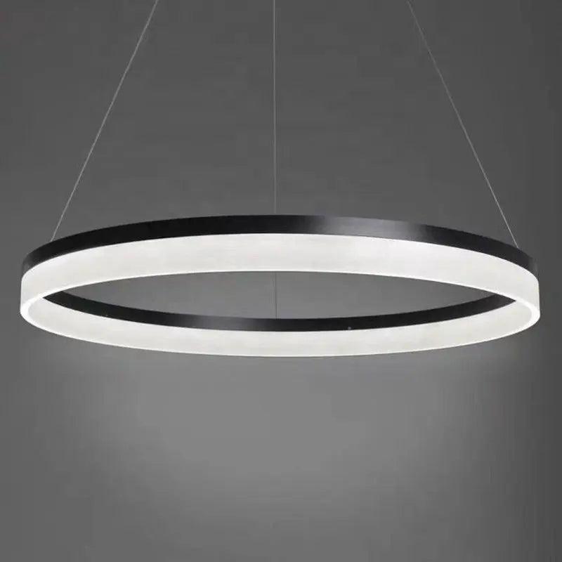 Modern Luxury Black LED Pendant Light - Northern Interiors
