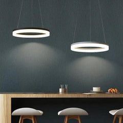 Modern Luxury Black LED Pendant Light - Northern Interiors