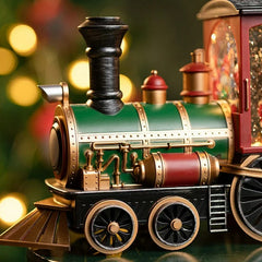 Santa Train Musical Box Chrismas Decor