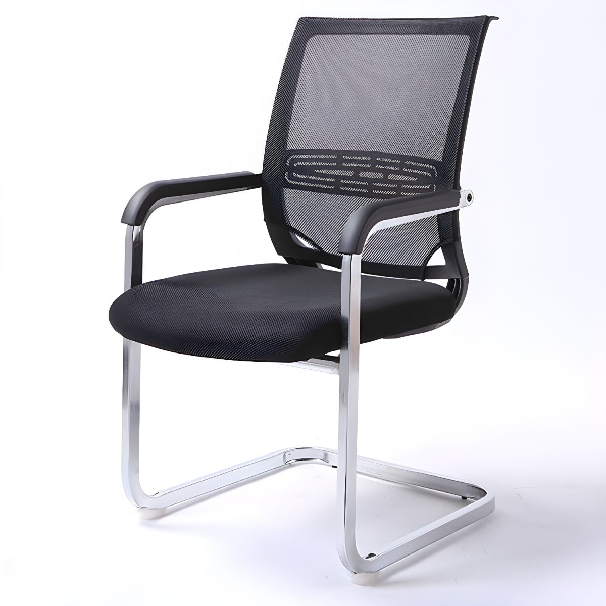 Black Mesh Guest Office Chair