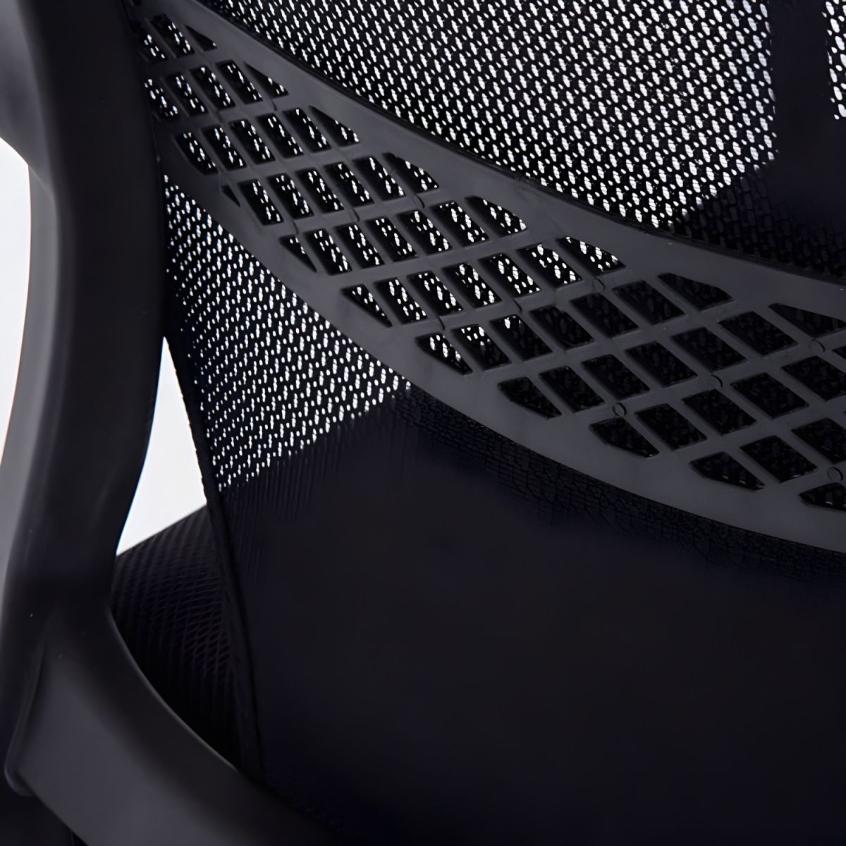 Black Mesh Guest Office Chair