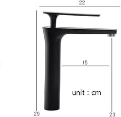 AquaFlow Tall Bathroom Vanity Faucet