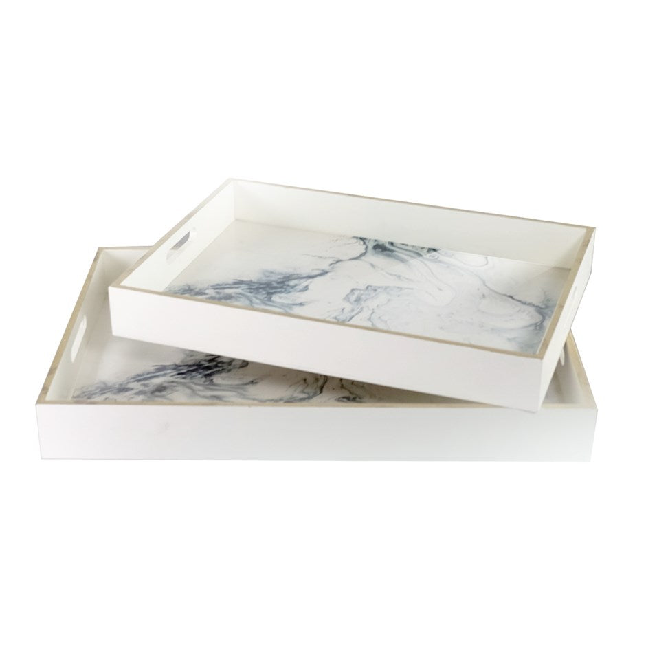 S/2 RECT. TRAYS