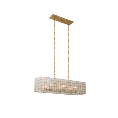 Roxy 42 Inch Island Light Linear Chandelier