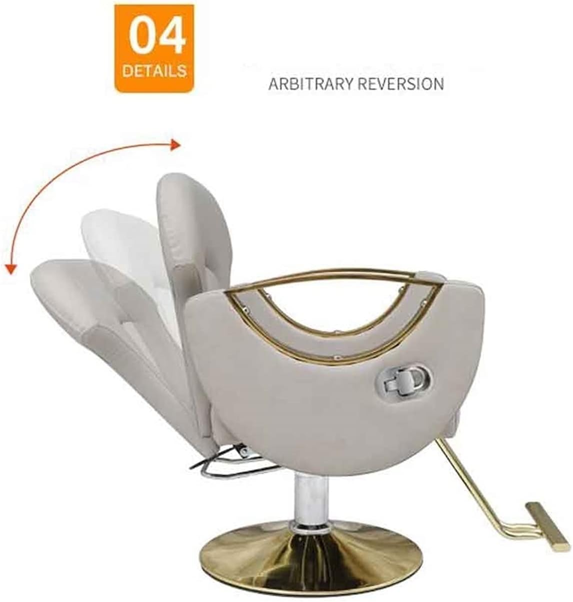 STYLISH GROVE Vanquish Leather Barber Chair