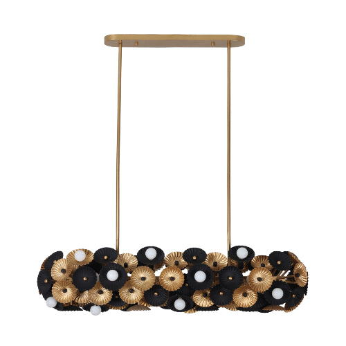 Damask Island Light Linear Chandelier