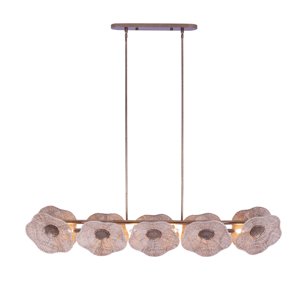 Poppy Island Light Linear Chandelier