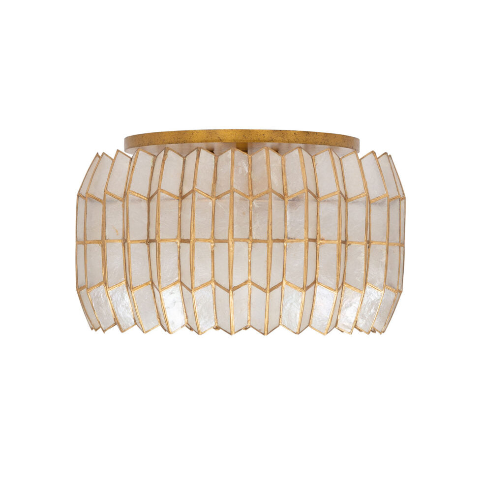 FRACTAL CRYSTAL FLUSH MOUNT