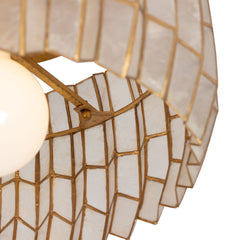 FRACTAL CRYSTAL FLUSH MOUNT