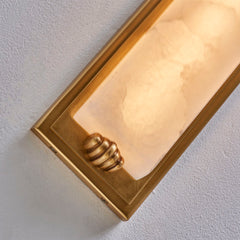 GYPSUM BLOCK WALL SCONCE
