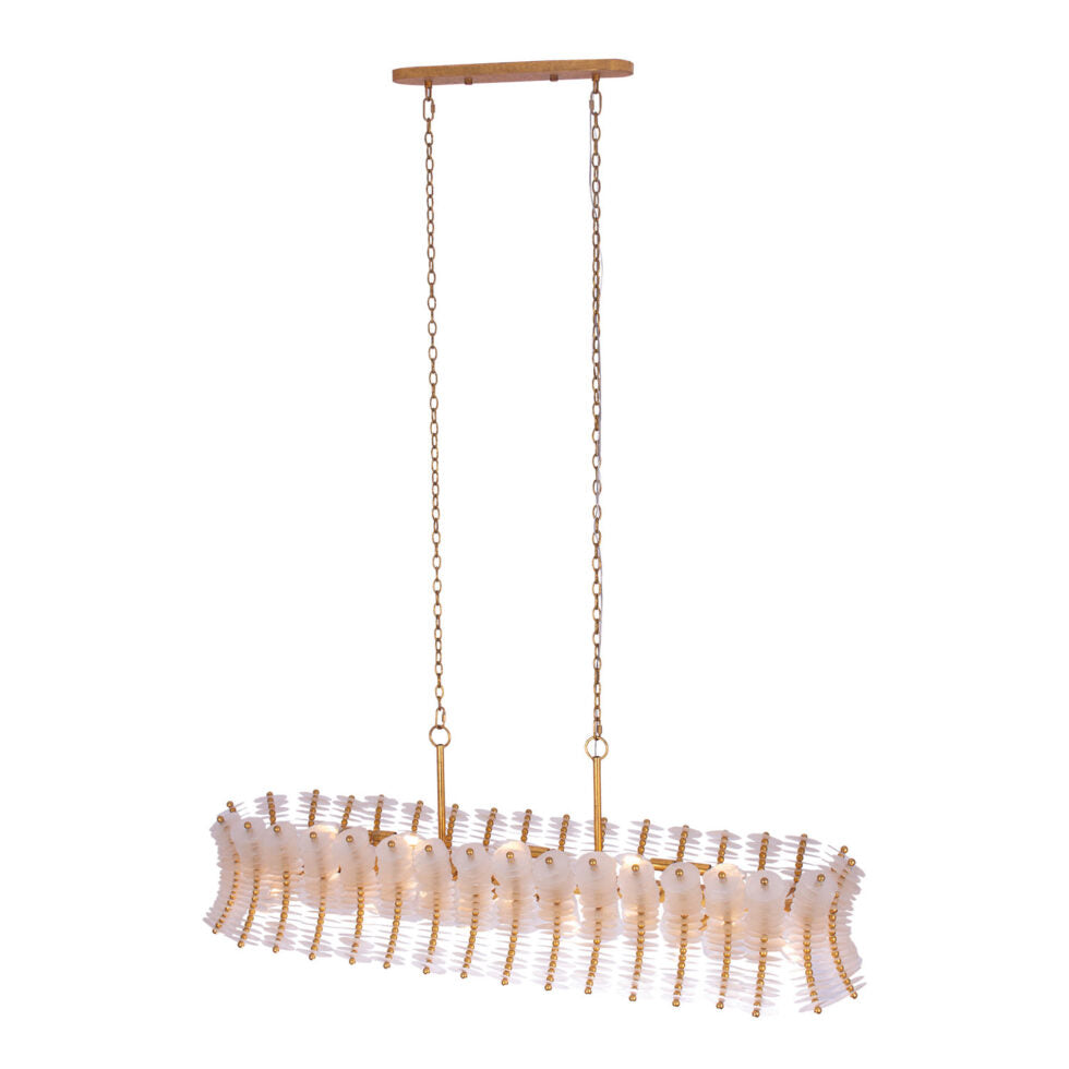 Gossamer Island Light Linear Chandelier