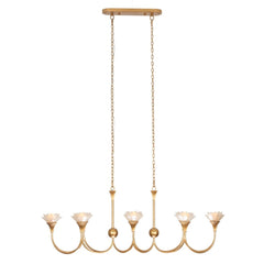 Flora Island Light Linear Chandelier