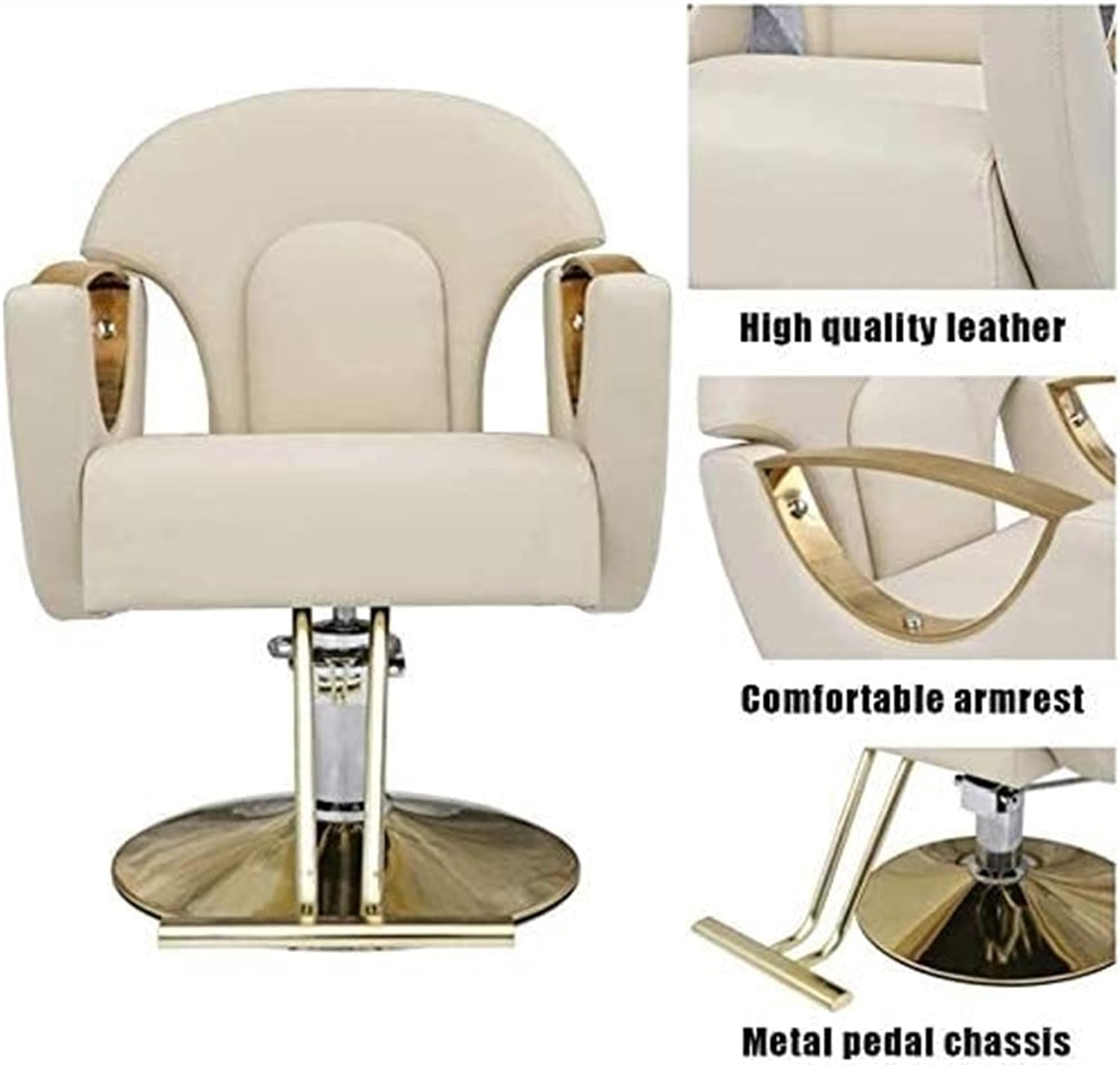 STYLISH GROVE Vanquish Leather Barber Chair
