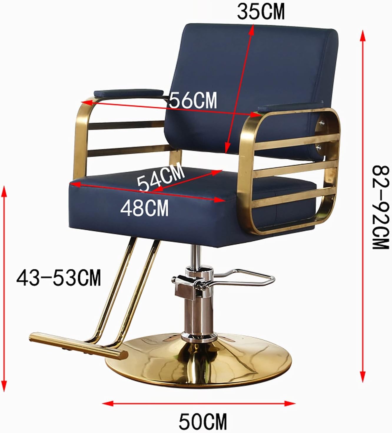 PRIMO SEAT Vanquish Leather Barber Chair