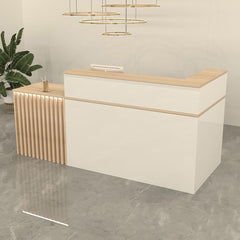 Stylish Customizable L shape Reception Desk