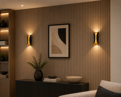 SOLIS Waterproof LED Modern Indoor/Outdoor Wall Light Sconce