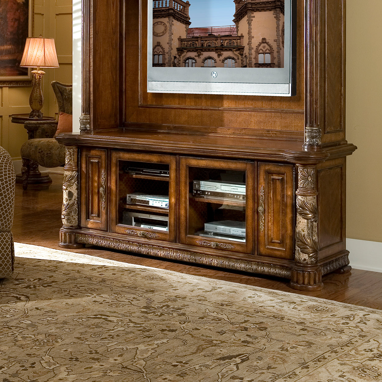 Villa Valencia Media Cabinet