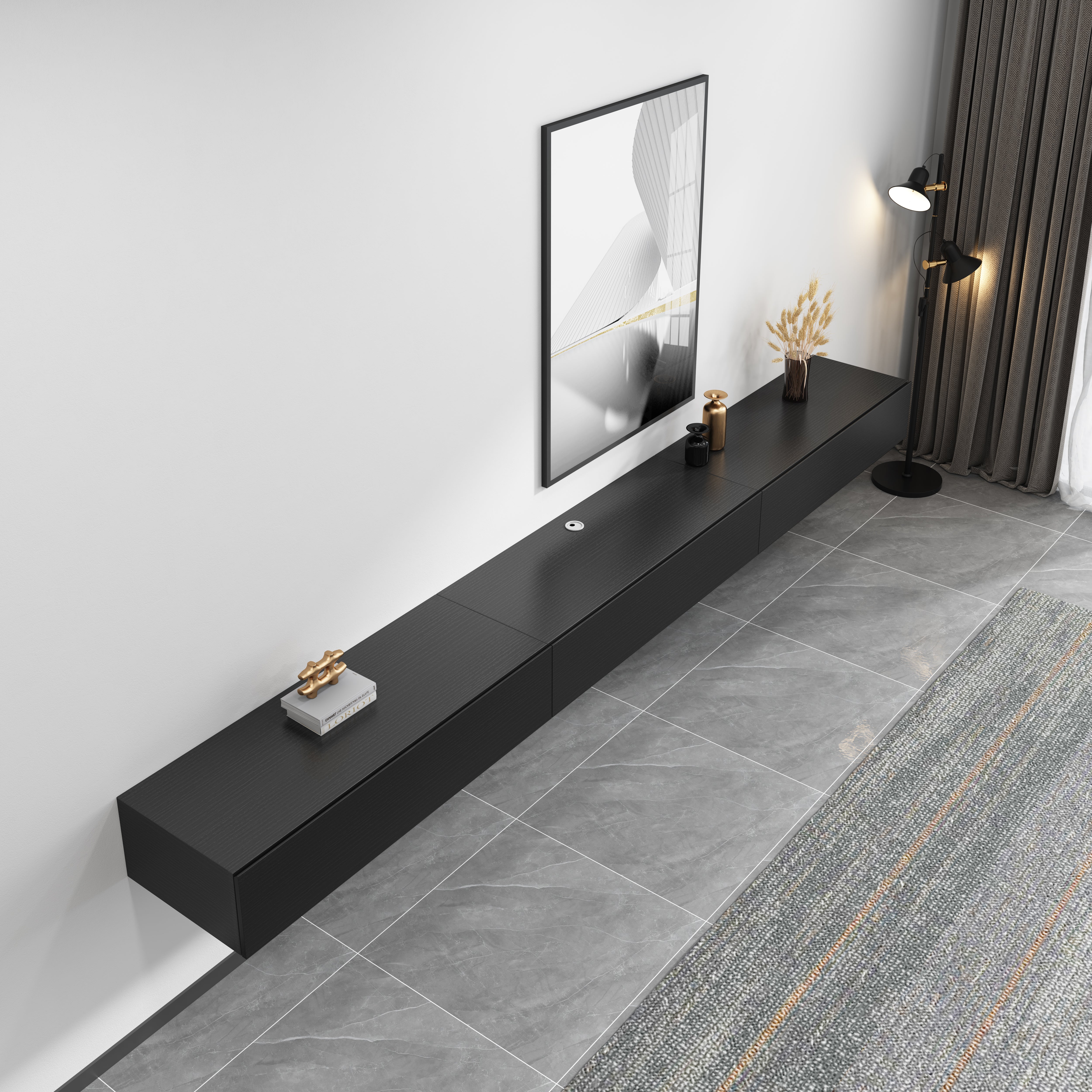 PROWESS  Wall Mount TV Cabinet & Coffee Table