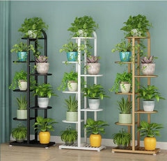 8 Tier Metal Plant Stand - Northern Interiors